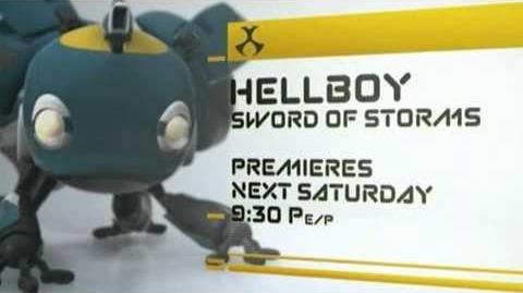 Hellboy Sword of Storms Short Toonami Promo