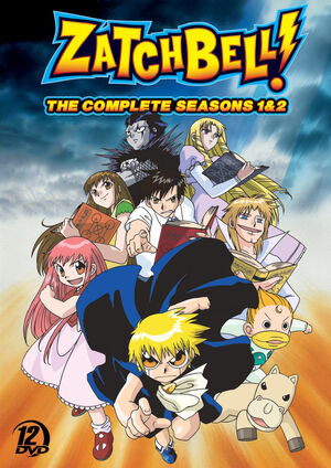 Zatch Bell! Complete Anime Series Episodes 1-150 + 2 Movies