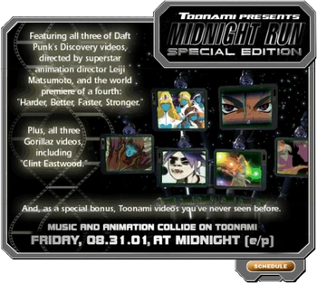 Midnight Run Special Edition (Toonami.com)