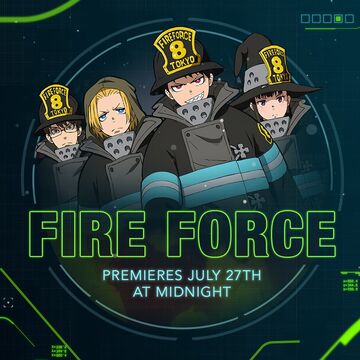 Fire Force Anime Heats Up the Summer Season on July 5