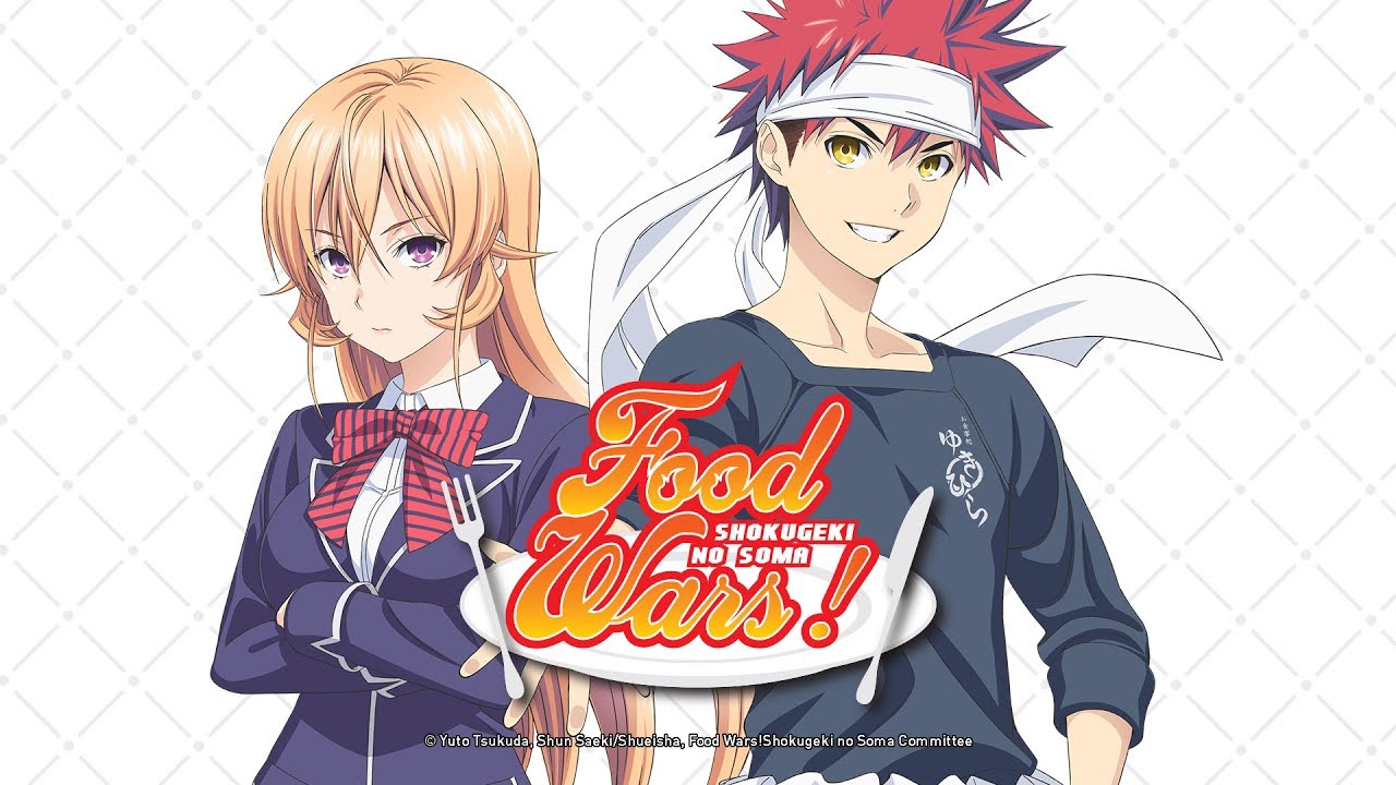 Food Wars Poster by Cindy  Anime canvas Anime films Anime titles