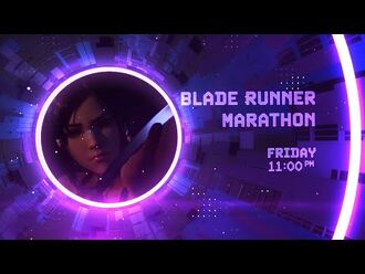 Toonami's Black Friday Blade Runner Doorbuster Event Promo