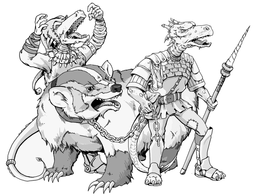 anthropomorphic animals dandd