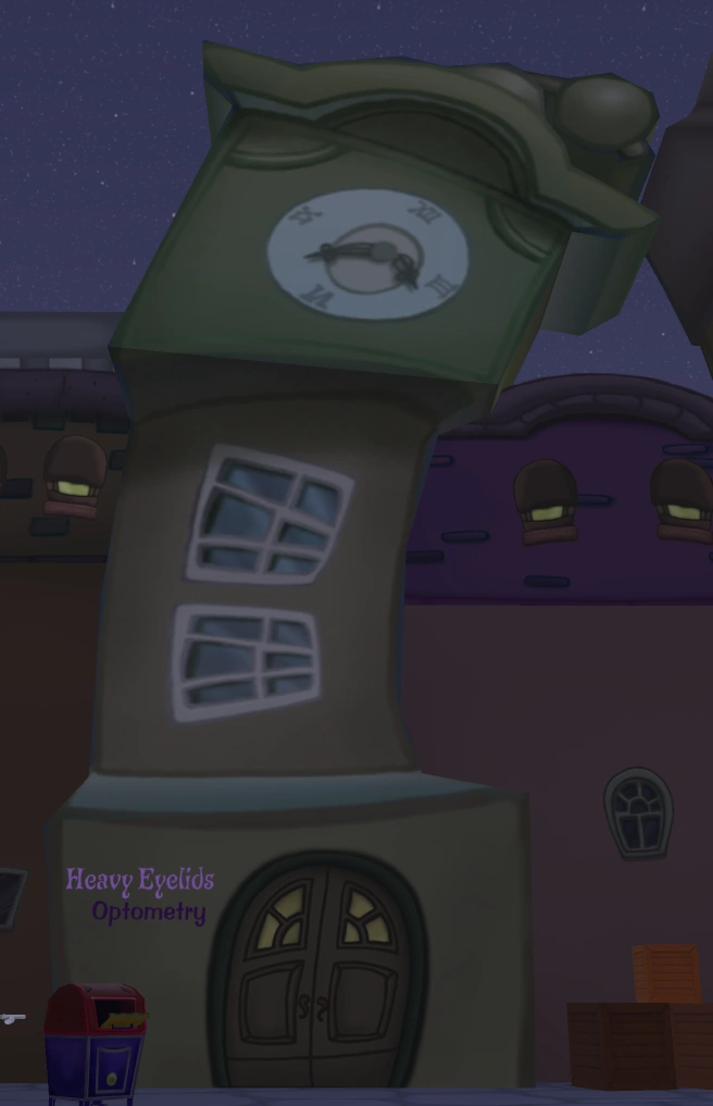 Heavy Eyelids Optometry Toontown Corporate Clash Wiki Fandom