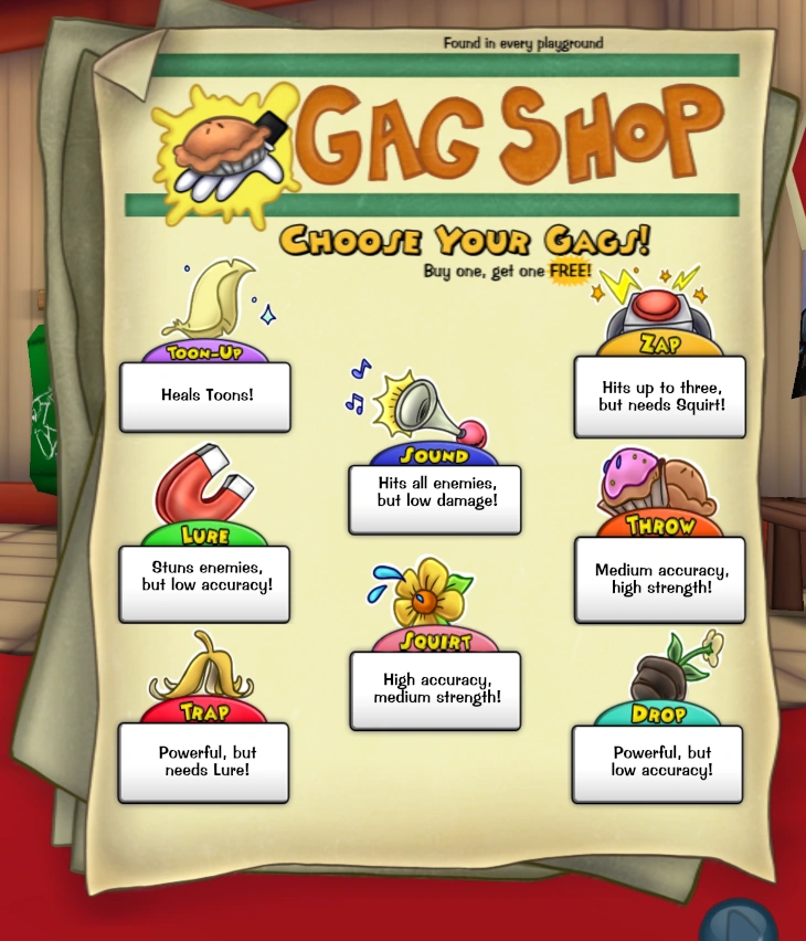 Gags Toontown Corporate Clash Wiki Fandom