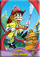 Fire Hose Trading card