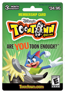 Membership Card | Toontown Wiki | Fandom