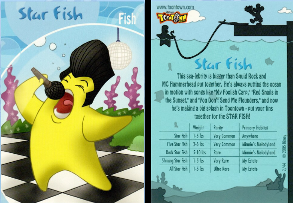 Star Fish, Toontown Wiki