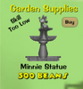 Minnie Statue - 500 beans