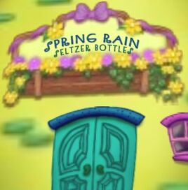 Spring Rain Seltzer Bottles