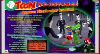Toon Resistance showing information about their mega invasions