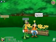 Goofy in Daisy Gardens