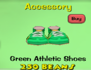 Green Athletic Shoes