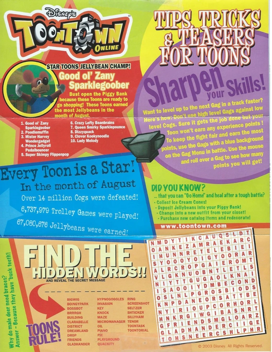 List of Toontown Newsletters | Toontown Wiki | Fandom