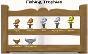 Fishing trophies