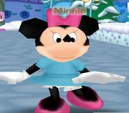 Minnie in The Brrrgh on April Fools.