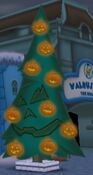 Pumpkin tree in The Brrrgh (flashing unlit).