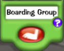 If a group leader wishes to kick a toon from their boarding group, they must click that toon's name and select the "kick" button where "invite" would normally be.