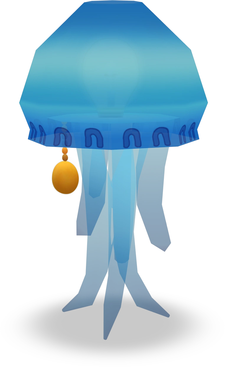Jellyfish Lamp (Blue) Toontown Wiki Fandom