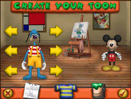 The old "Create a Toon" menu. This was used before Toontown Beta 1.