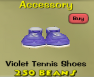 Violet Tennis Shoes