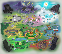 OldToontownMapRevealed