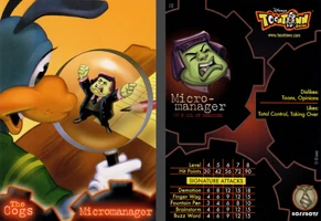 Micromanager Trading card