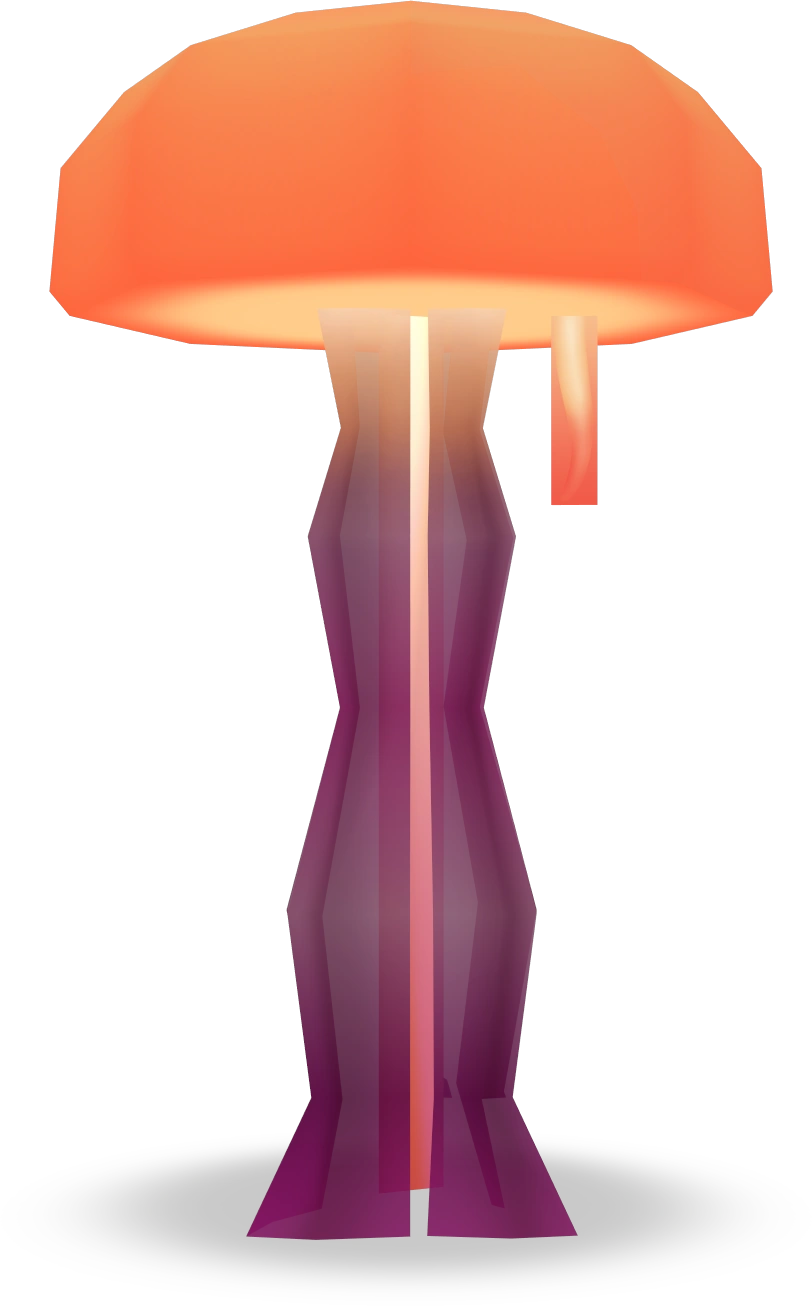 Jellyfish Lamp (Purple) Toontown Wiki Fandom