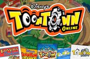 Comparisons of logos from Toontown Online and Toontown Rewritten.