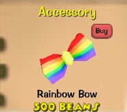 An example of a clothing item, a hat/bow.