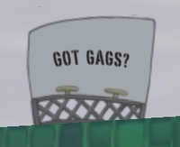 Got Gags billboard