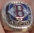 The 2004 World Series ring.