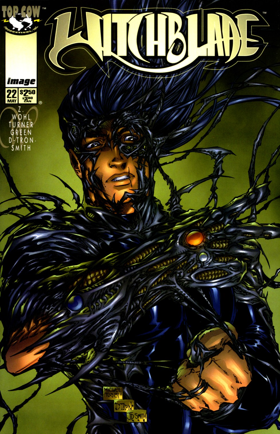 witchblade covers michael turner