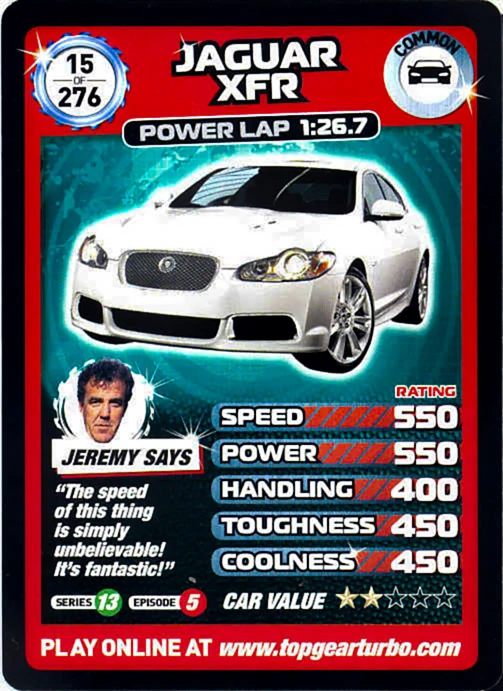 Turbo Challenge Card 15 | Top Gear Wiki | Fandom