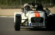 James choses Caterham 7 against KTM