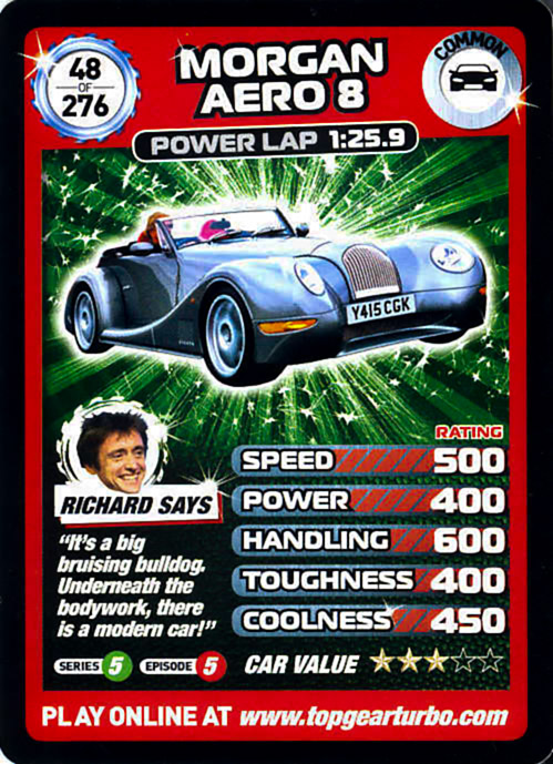 Turbo Challenge Card 48, Top Gear Wiki