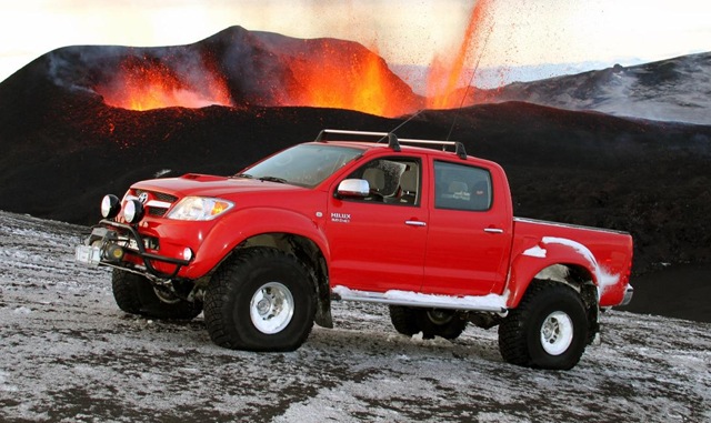 beskyttelse ufuldstændig mærke Icelandic Volcano Hilux | Top Gear Wiki | Fandom