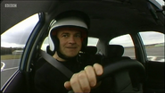 Harry Enfield in the Suzuki Liana