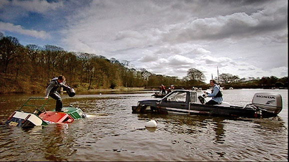 Amphibious Challenge | Top Gear Wiki | Fandom