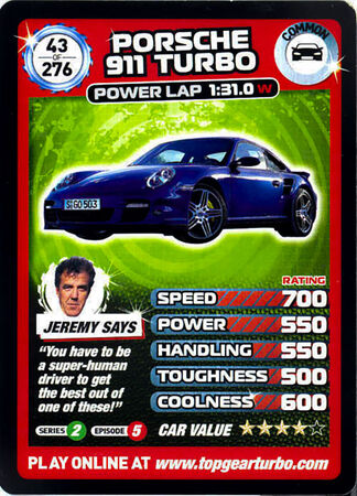 Turbo Challenge Card 61, Top Gear Wiki