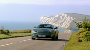 Clarkson travelling uphill.