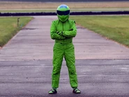 The Stig's Vegetarian Cousin.
