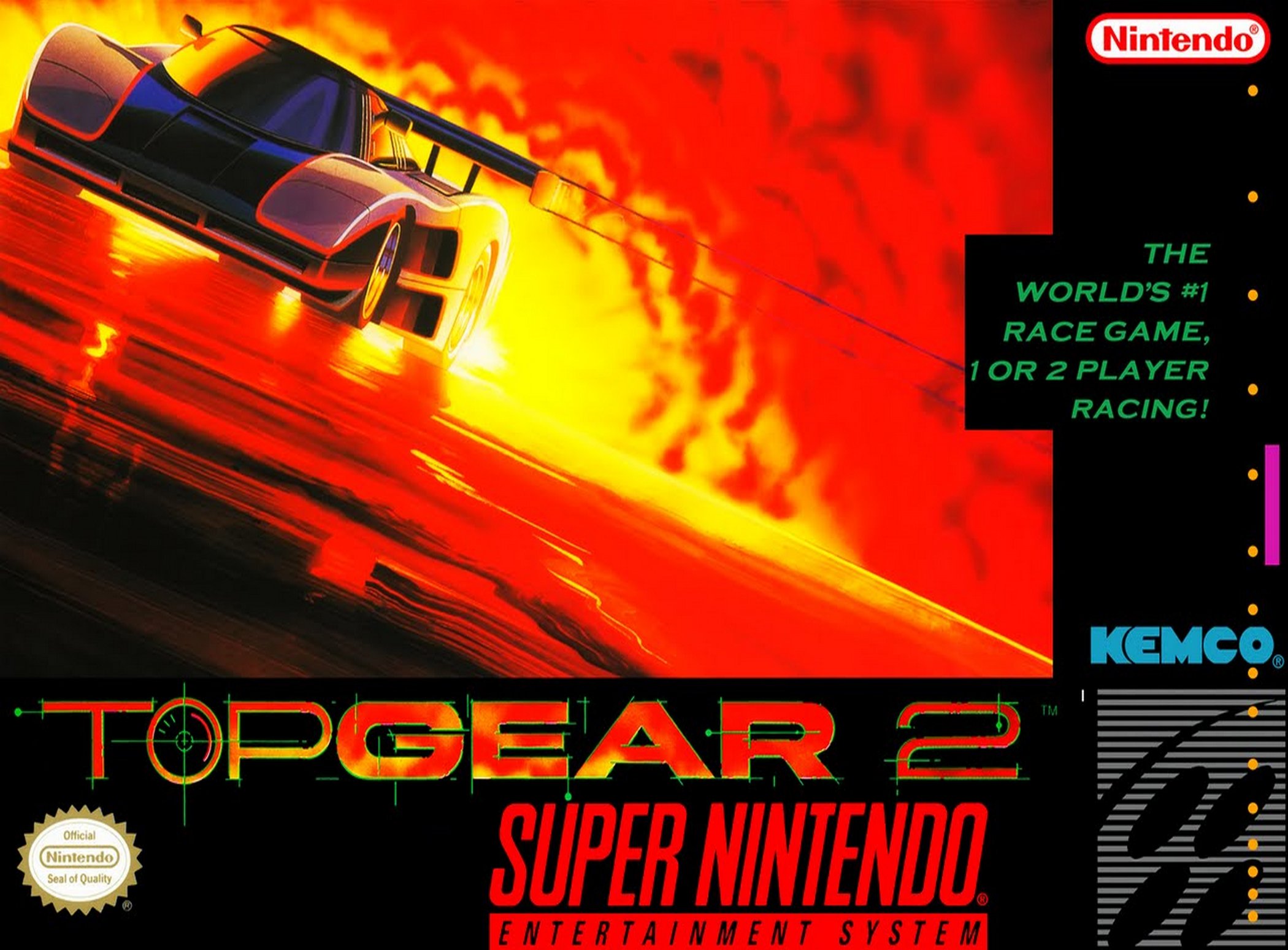 Super Nintendo - Top Gear (1992) 