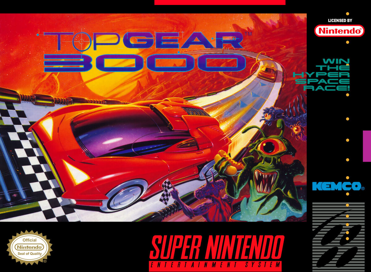 Jogo Top Gear 3000 - SNES - Loja Sport Games