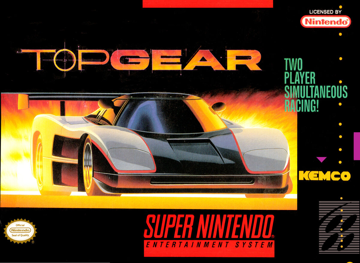 TOP Gear Formula 1 no Super Nintendo 