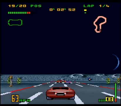 Jogo Top Gear 3000 - SNES - Loja Sport Games