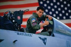 Top Gun Fighter (Pete Mitchell), set da 8 toppe tattiche, per