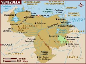 Venezuela map 001