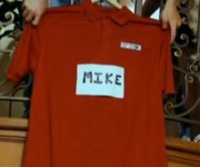 Mike's shirt