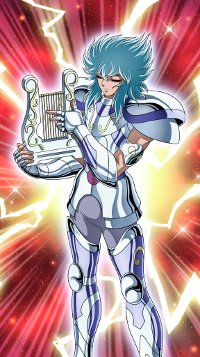 orpheus lyre saint seiya